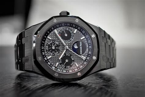 audemars piguet royal oak perpetual black ceramic|Audemars Piguet royal oak sale.